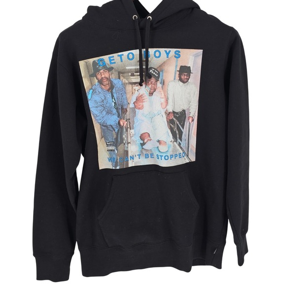 Supreme Geto Boys We Cant Be Stopped Rap A Lot Records‎ Black Hoodie Men's